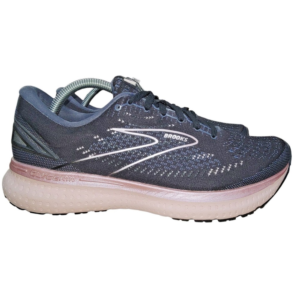 Brooks‎ Glycerin 19 Women's Black and pink Athletic Shoes Running Size 12 M